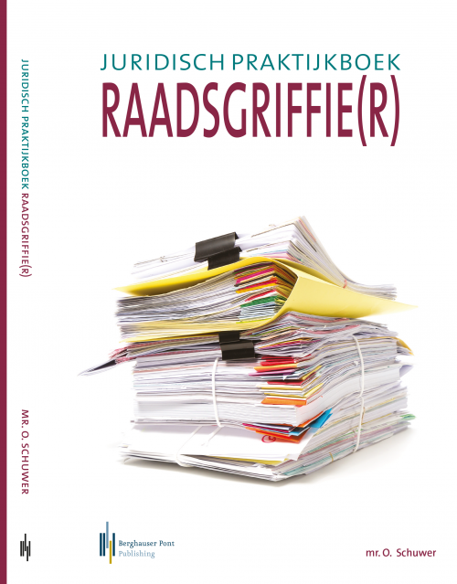 Boekomslag Juridisch praktijkboek raadsgriffie(r) voorkant