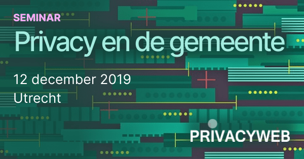 Banner seminar Privacy en gemeente 